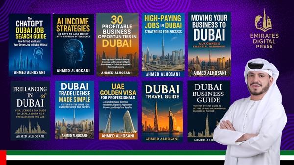 UAE Author Ahmed Alhosani Empowers Dubai Professionals and Entrepreneurs Through His Amazon Books
