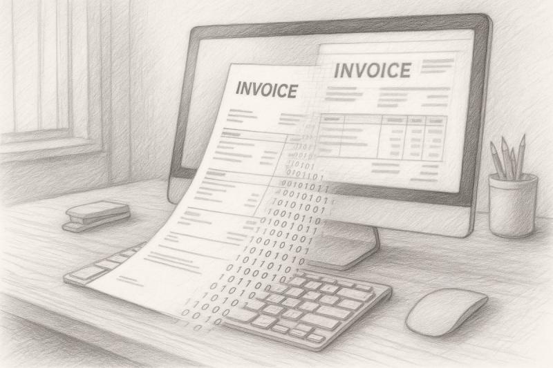 From PDF to XML: E-invoicing 2025 explained for entrepreneurs and the self-employed ( (C) gofilemaker.de)