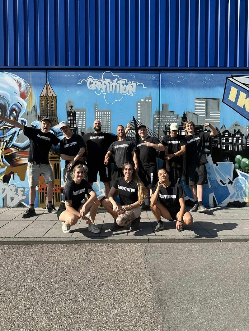 The largest graffiti art workshop provider in Europe.