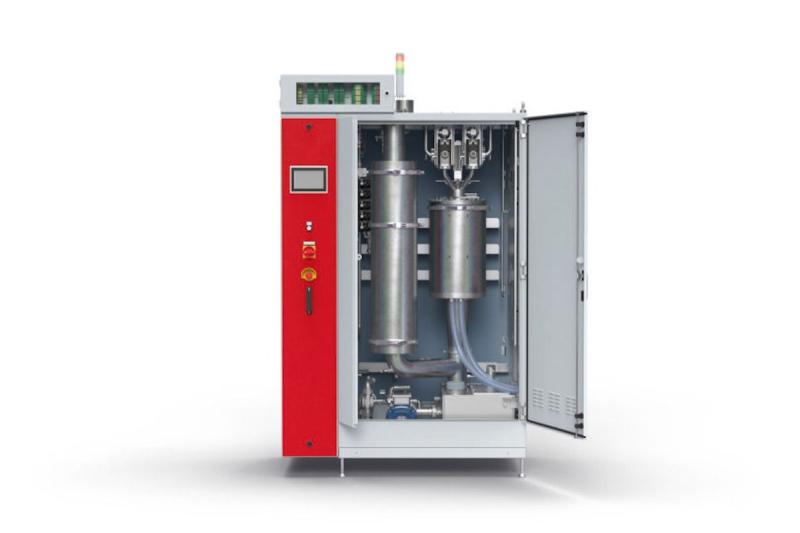 CT-BW exhaust gas purification system from Pfeiffer Vacuum+Fab Solutions ( (C) Pfeiffer Vacuum+Fab Solutions. )