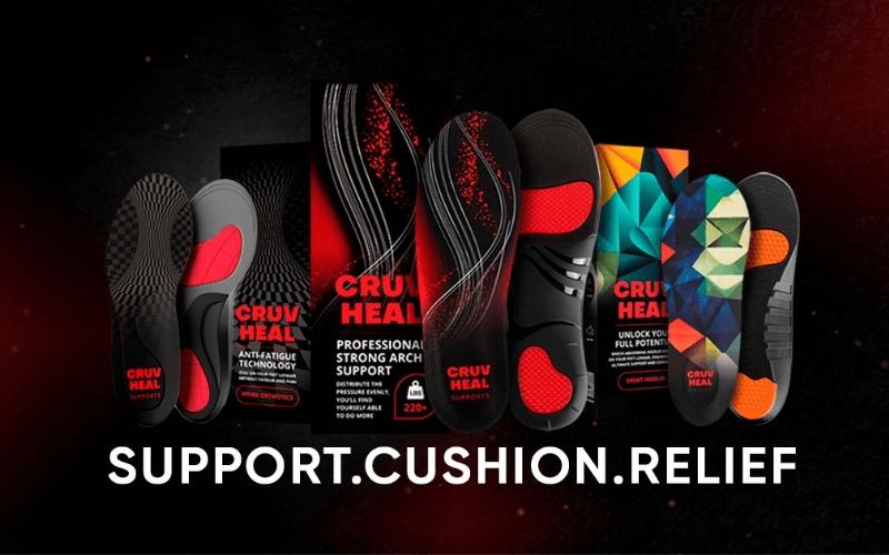 CRUVHEAL Presents Five Insole Models Designed for Daily Performance