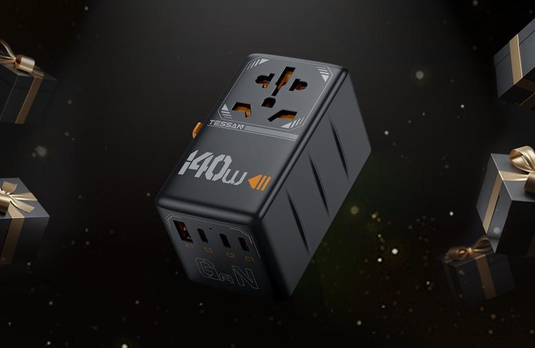TESSAN 140W Universal Travel Adapter Is the Smartest Black Friday Buy for Travelers