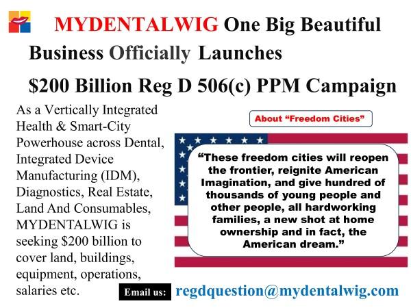 MYDENTALWIG Unveils AI Health-Tech Initiative and Sainte Lydie City Innovation Hub