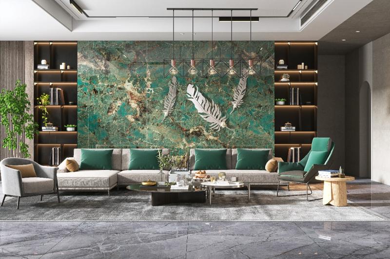 Luxury Sintered Stone Walls - Modern Design Trend for Villas and Premium Interiors