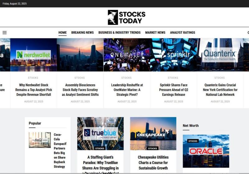 German Media Group YES Group Enters U.S. Market With Acquisition of Stockstoday.com