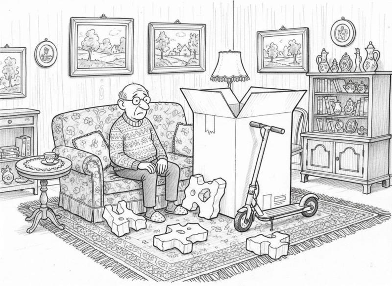 Mr. von L'oreot and the silent revolution on two wheels ( (C) M. Schall Verlag)