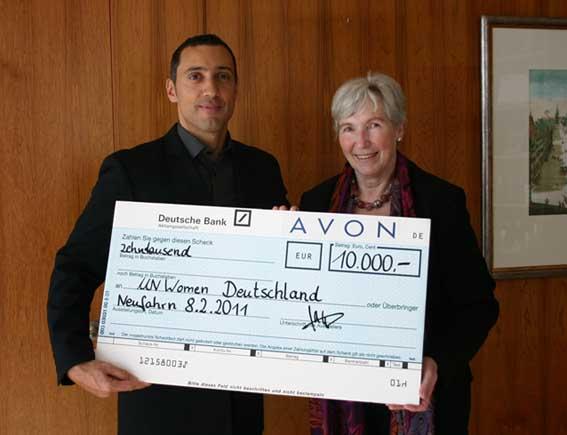 AVON Germany supports the German committee of UN women in