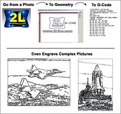 2L inc’s PRO Engraving Software Program Adds Photo Importing Features