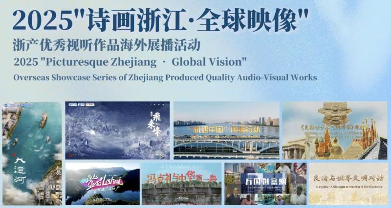 2025 "Picturesque Zhejiang - Global Vision" Overseas Showcase
