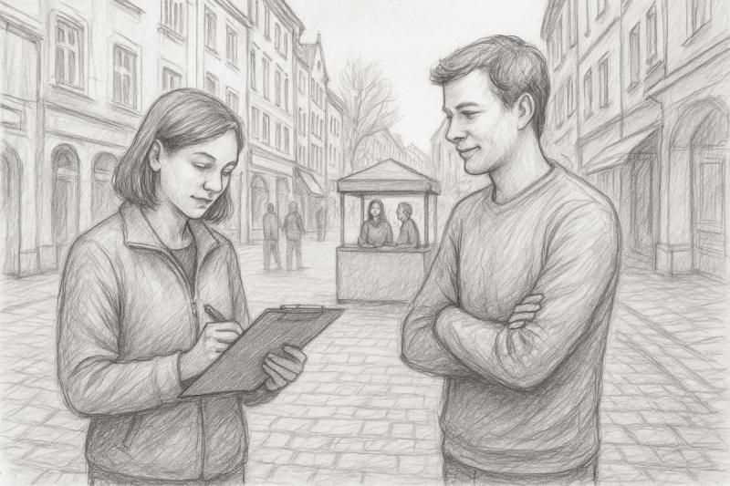 Independent online surveys on politics, society and technology ( (C) M. Schall Verlag)