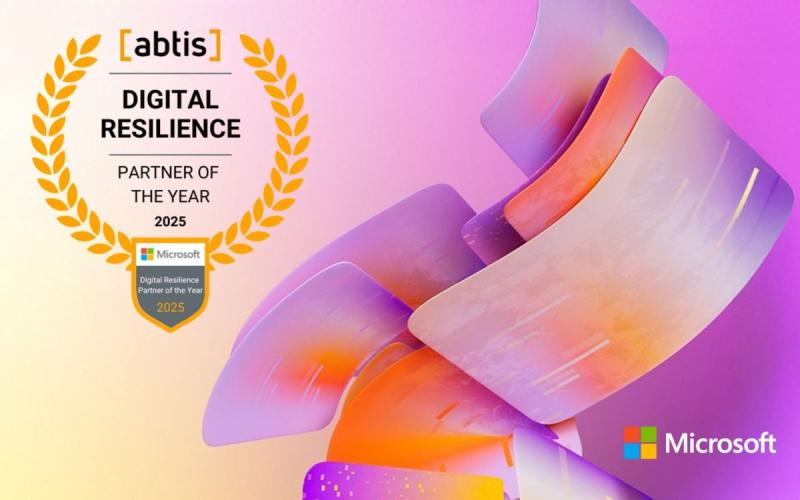 abtis wins "Microsoft Act to Accelerate Digital Resilience Award 2025" ( (C) abtis Holding AG)