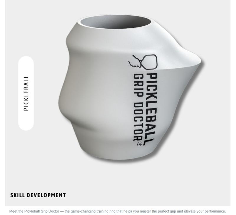 Pickleball Grip Doctor Launches Innovative Grip Technology