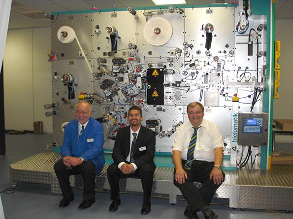 Ident Technology Gera GmbH - A ceremonial inauguration of the production of RFID transponders