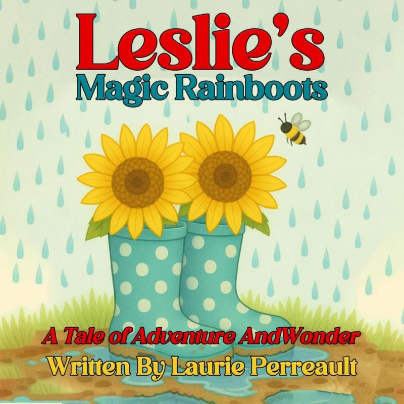 Leslie's Magic Rainboots A Tale of Adventure and Wonder by Laurie Perreault