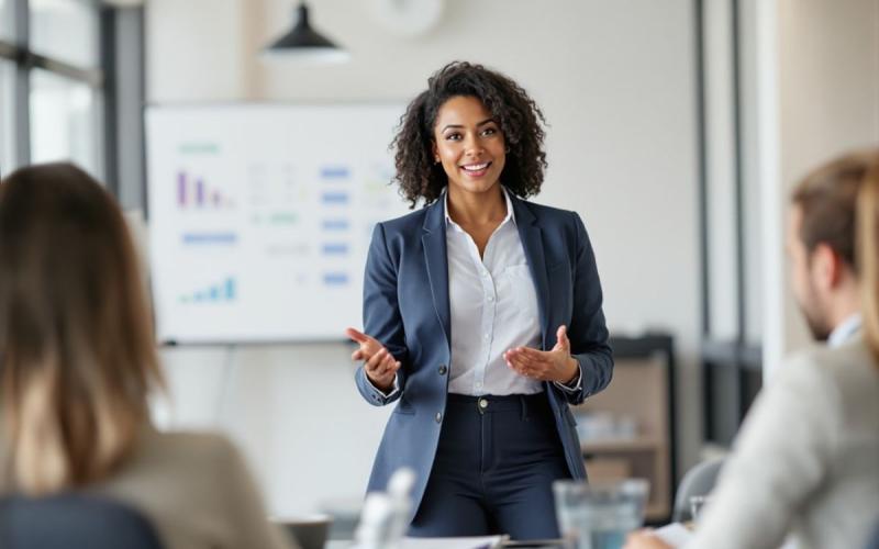 With the right voice and speaking technique, every word will be heard. ( (C) WAHLUNIVERSUM (R)/Jessica Wahl)