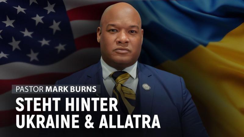 Pastor Mark Burns supports Ukraine and calls for an end to the persecution of ALLATRA ( (C) )