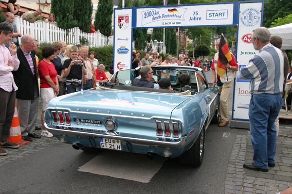 Biggest german old-timer rally is held from 4th until 12th of July and for the first time starting in Hanover