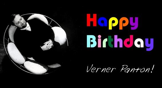 Verner PANTON Shop: 85th birthday special of the Danish Cult Designer.
