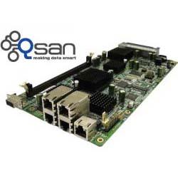 Qsan P210C iSCSI GbE(x4)-to-SAS/SATA II RAID controller