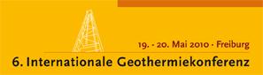 6th International Geothermal Conference: preliminary programme online