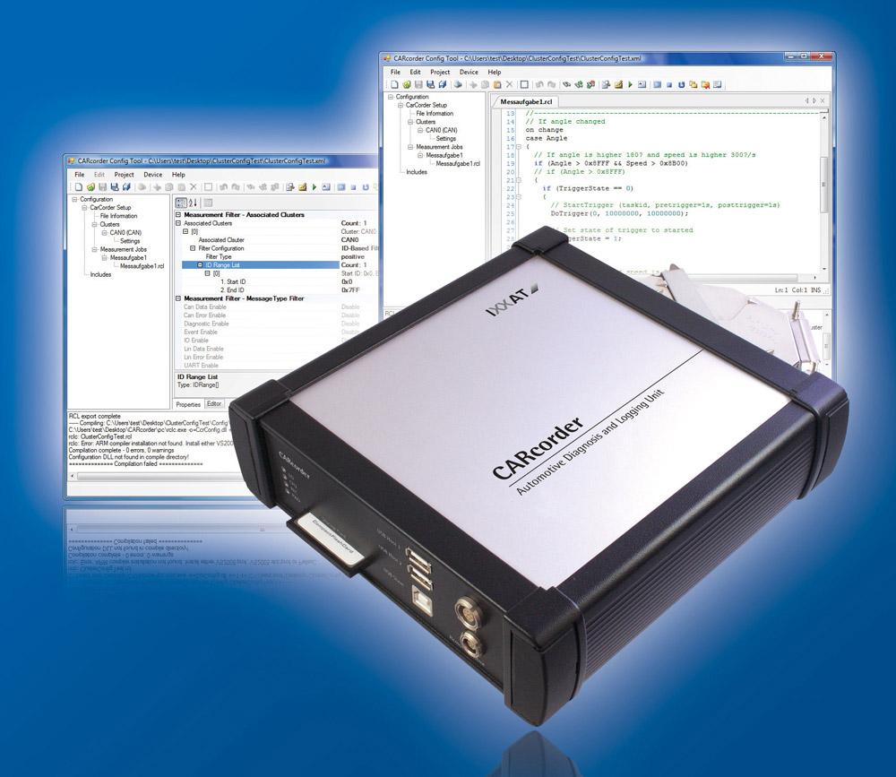 CARcorder - Data logger for FlexRay and CAN