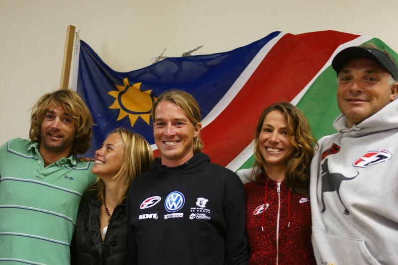 Sebastien Cattelan and Charlotte Consorti are the 2008 KiteSpeed World Champions