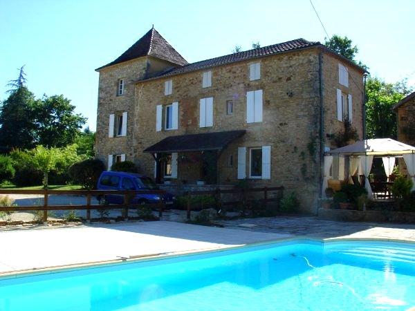18th century manor house plus 3 gites for sale