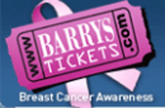 Barry's Tickets Supports Breast Cancer!