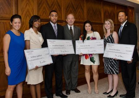 Holly Engelmann, Brittney Lightfoot, Jonathan Dupard, Gary Eden, Val De Fex, Jenna McCoppin, and Chuck Walker