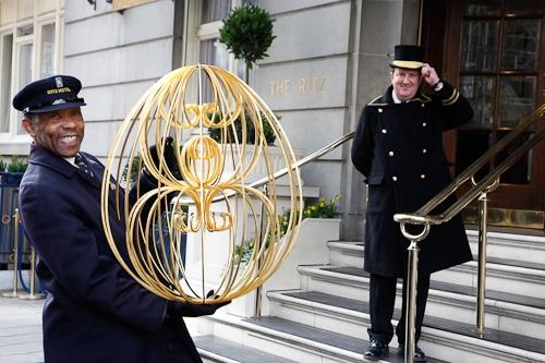 The Ritz London Hosts The Golden Egg For The Faberge Big Egg Hunt